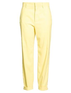 Pantalones Mujer Amarillo 36 Mujer