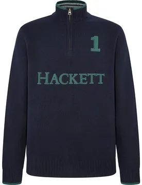 Pull à Demi-zip Hm703226 Chambray Blue S