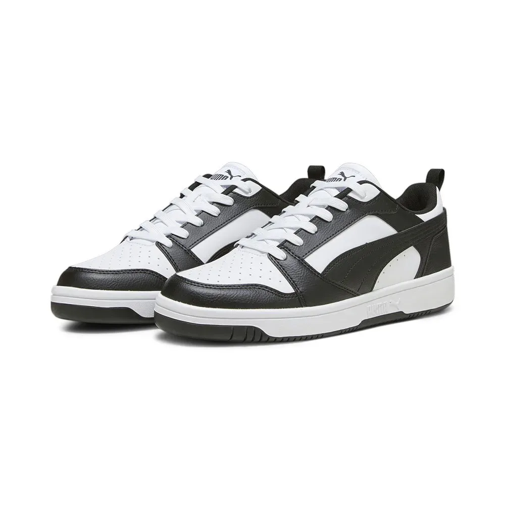 Sneaker Rebound V6 Low 01 White / Black EU 43 - Puma - FashionsVida