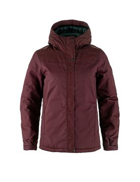 Veste d'hiver Stina Padded G1000 à capuche rouge foncé L