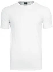 T-Shirt - Fitted Stretch Tee - L bis XXL - für Männer - Größe XXL - weiß - Männer - male