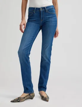 Vaquero recto marion de mujer de tiro regular - Lee - FashionsVida