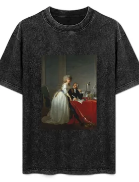 Antoine-Laurent de Lavoisier and Marie-Anne Paulze Lavoisier T-Shirt Summer Holiday Casual Tee - Aliexpress - FashionsVida