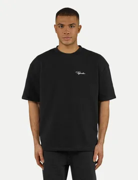 Terry Oversized T-Shirt Schwarz L - Pegador - FashionsVida