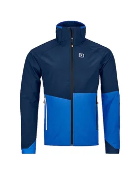 Herren Softshell Jacke Punta Berrino Hoodiie dunkelblau S M - Ortovox - FashionsVida