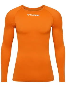 Langarmshirt BL Comfort 2.0 - Orange - male - Size: L - Hummel - FashionsVida