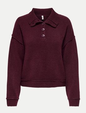 Only Langarmshirt Haze Violett L