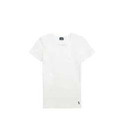 Polo T-shirt slim en coton Blanc XL Female