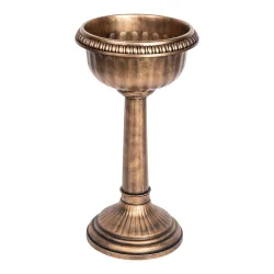 Pflanzsäule „Antik“ gold