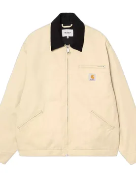 Giacca og detroit jacket - barchan / black rinsed - CARHARTT WIP - FashionsVida