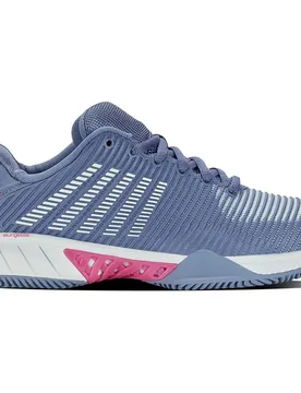Hypercourt Express 2 Hb Clay Shoes Infinity / Blue Blush / Carmine Rose UK 4 - K-swiss - FashionsVida