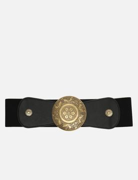 Dakota ceinture large élastique avec boucle ronde