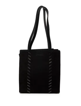 Suede Stitch Tote - Saint Laurent - FashionsVida