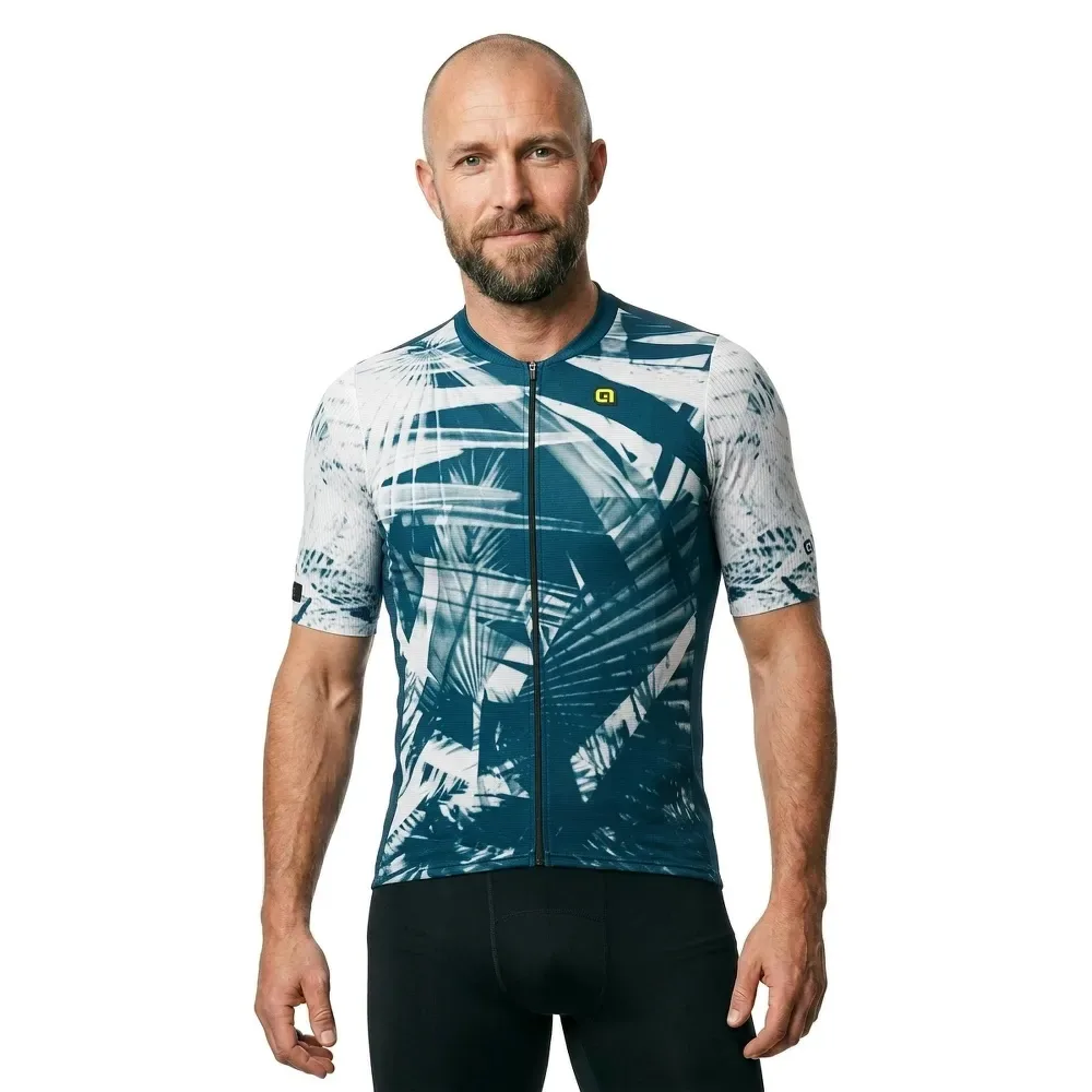 Maglia A Maniche Corte Pr-e Palm Dark Green - Ale - FashionsVida