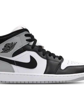 Aj1 Mid Uomo - Sneakers Bianco - Taglia 40.5 - Cuoio, Sintetico 40.5 - Jordan - FashionsVida