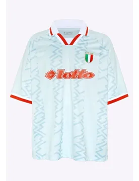 Calcio 93 Retro Herren T-Shirt, blau XL