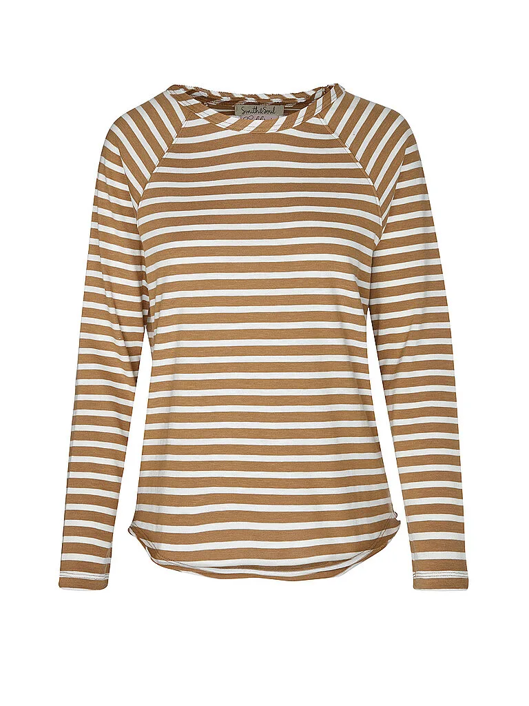 Sweatshirt marron clair M - Smith&soul - FashionsVida