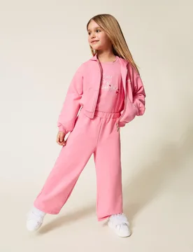 Sweat-shirt pour fille et pantalon cropped - TWINSET - FashionsVida