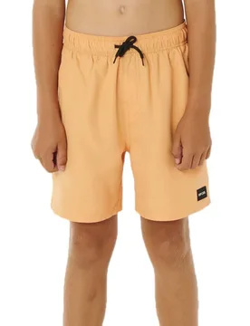 Short De Bain Offset Volley Mandarin Zest 10 Années Garçon - Rip curl - FashionsVida