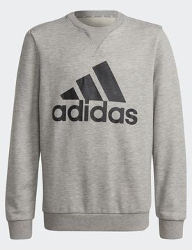 Felpa Essentials 7-8A Medium Grey Heather / Black