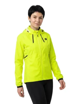 Giacca Compact Rain Commuter Hi-Vis Neon Yellow