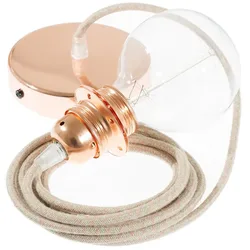 Cables Lampe Suspendue Pendel Pour Abat-jour Rd61 Lozenge Diy 1 M Ancient Pink / Copper One Size
