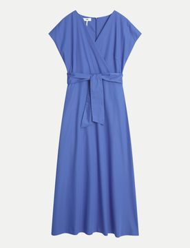 Cinque Midi- Kleid CIDAROTA Blau 42