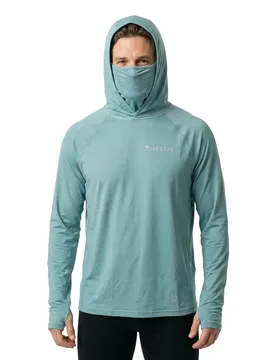 Bay Upf 50+ Uv Long Sleeve T-shirt Sea Breeze M Men - Westin - FashionsVida