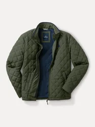 Ultrasonic Leichtsteppjacke, normale Größen#untersetzte Größen, Farbe Grün, 58, wasserabweisend leicht wärmend Herren