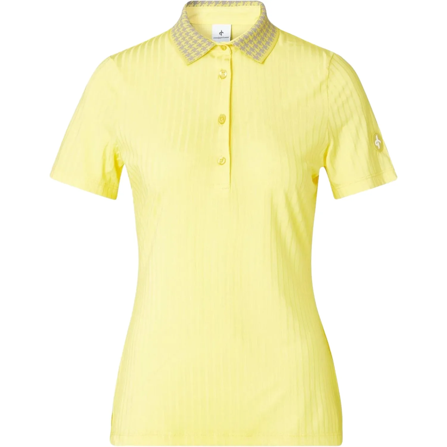 Cross Polo Rib, gelb m - Cross - FashionsVida