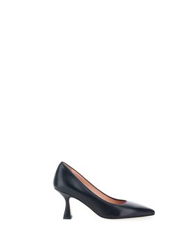 Décolleté in pelle NERO 38