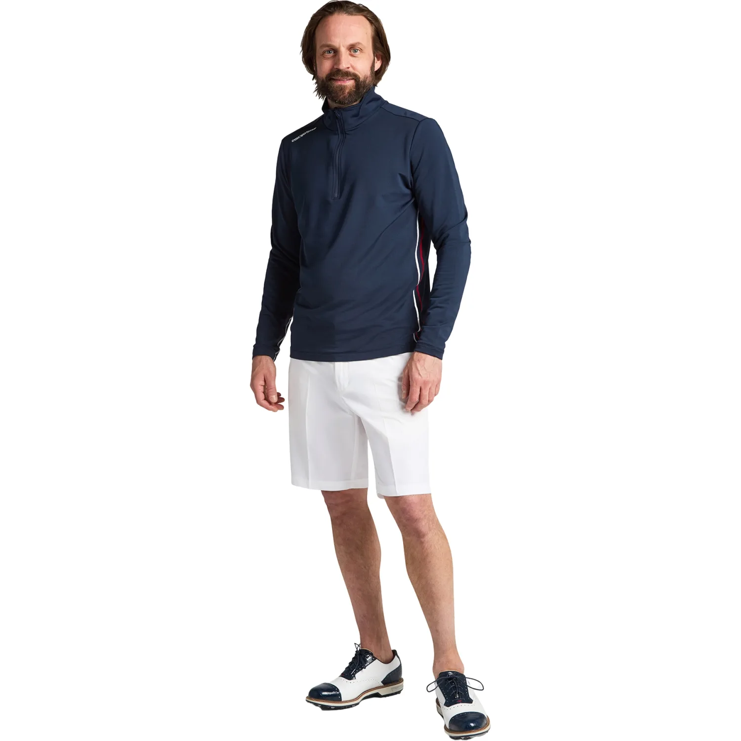 Layer Athletic 1/2-Zip, navy 3xl - Cross - FashionsVida