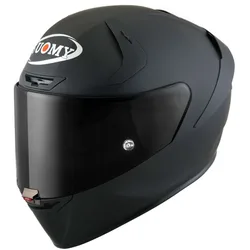 Casco Moto Integrale Racing SR-GP EVO PLAIN Nero Opaco taglia XL
