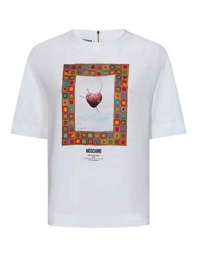 Moschino Blusa in raso