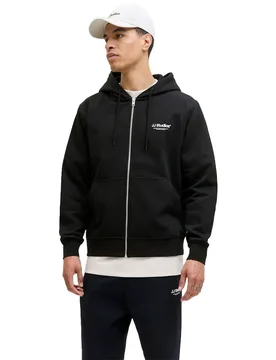 Sweat-shirt à Zip Soho Black 2XL - Jack & jones - FashionsVida