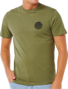 Wettie icon camiseta manga corta hombre Verde (XL)