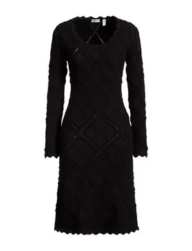 Midi-Kleid Damen Schwarz M,S Damen - Burberry - FashionsVida