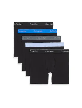 Pantaloni confezione da 5 grigi nero S - Calvin Klein - FashionsVida