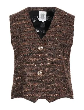 Le Volière Chaleco sartorial Mujer Camel S Mujer - Le Voliere - FashionsVida