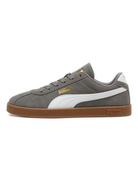 Sneakers Grigie in Pelle Club II 44½