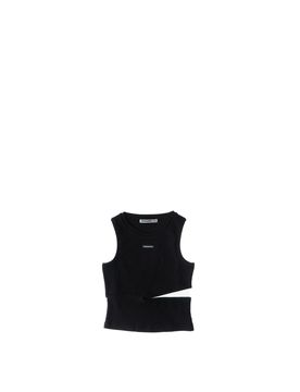 Top misto cotone NERO M