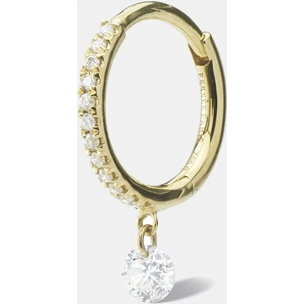 Piercing aro de y diamantes - Persée - FashionsVida
