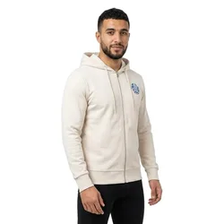Sweat-shirt à Zip One Color Summer Moonbeam 2XL Homme