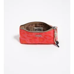 Monedero de mujer nylon leopardo