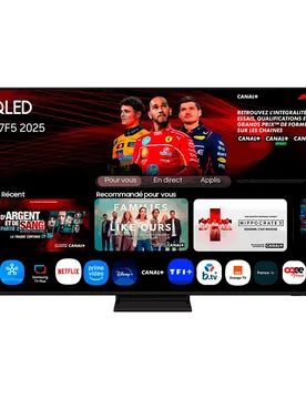 Tv Q7f5 Tq65q7f5au 65´´ 4k Qled Black Europe PAL unisex
