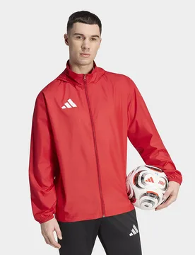 Mens Giacca Multifunzione Entrada26 - Rosso, rosso rosso Uomo taglia S - Adidas - FashionsVida