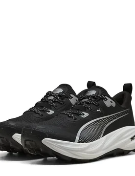 Womens Voyage Nitro 4 Off Road Trail Running Shoes In Black-Si - Size Uk 5 - Puma - FashionsVida