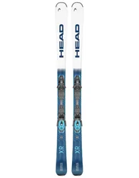Ski Set inkl. Bdg. Freizeit-Skier Wc Rebels Xr + Pr 10 Gw Promo Größe 163 cm Weiß,Blau