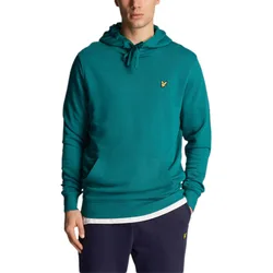 Mens Men Hoodies Long Sleeve Winter Pullover Jumpers - Forest Green Cotton - Size Small