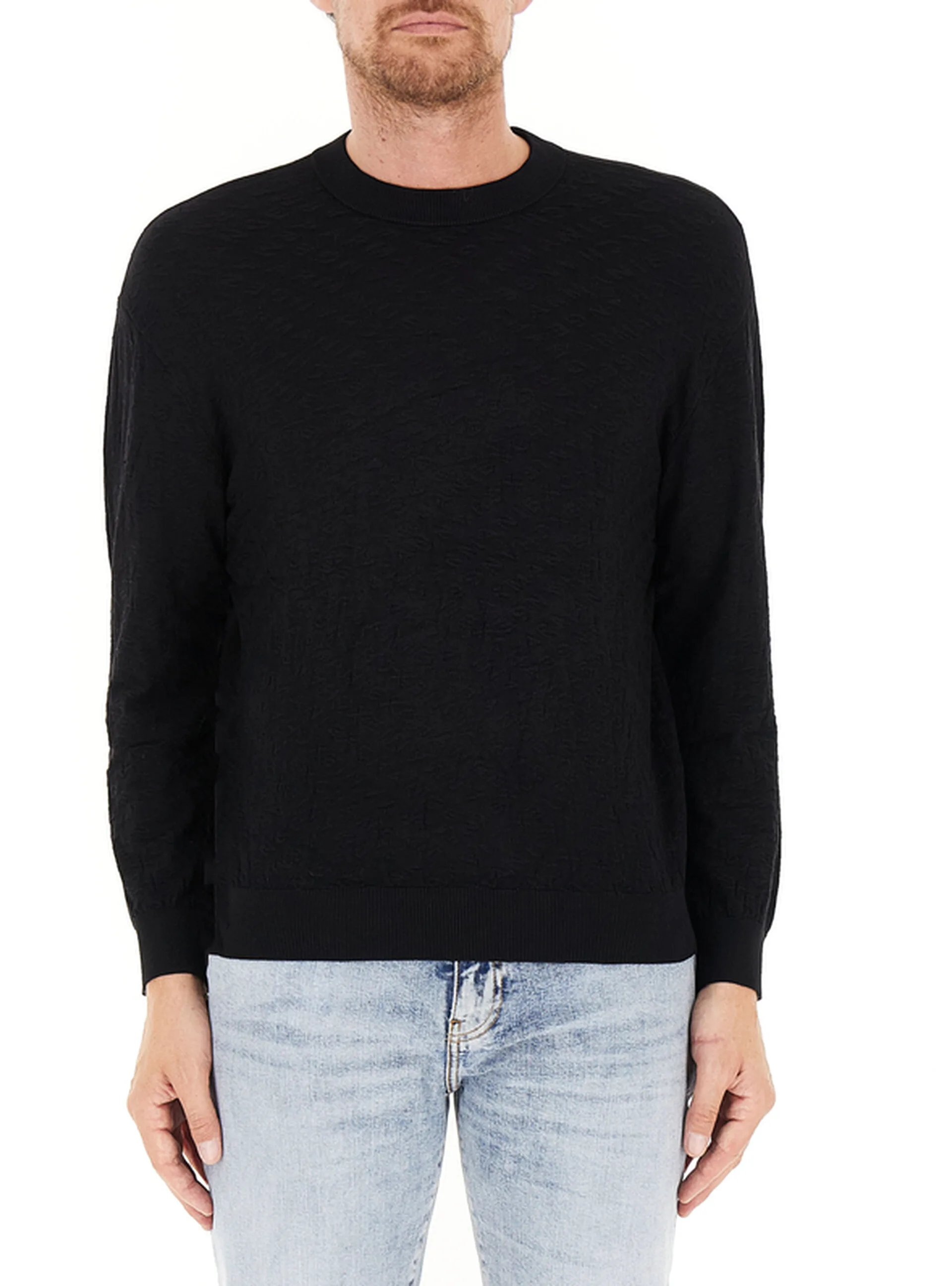Maglia lavorata NERO XL - Armani exchange - FashionsVida